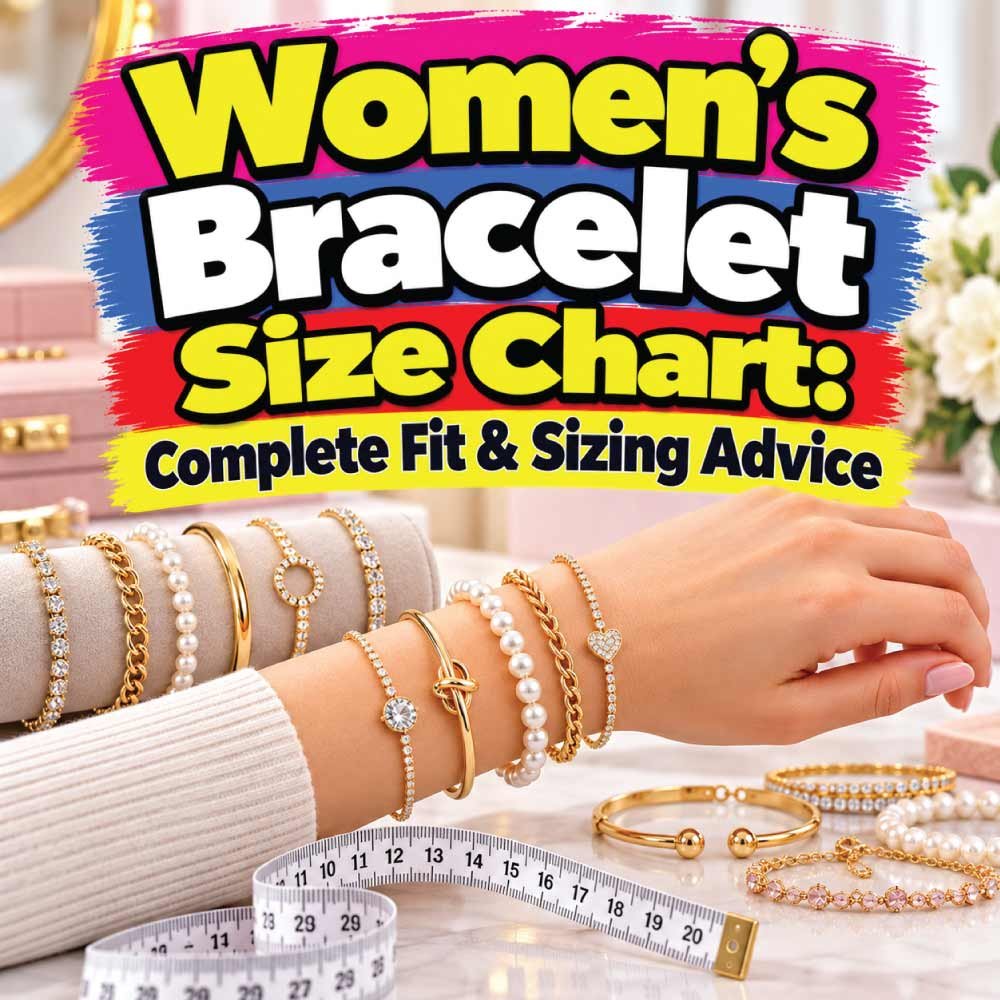 Women s Bracelet Size Chart